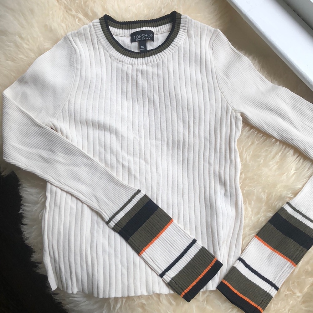Topshop cropped sweater